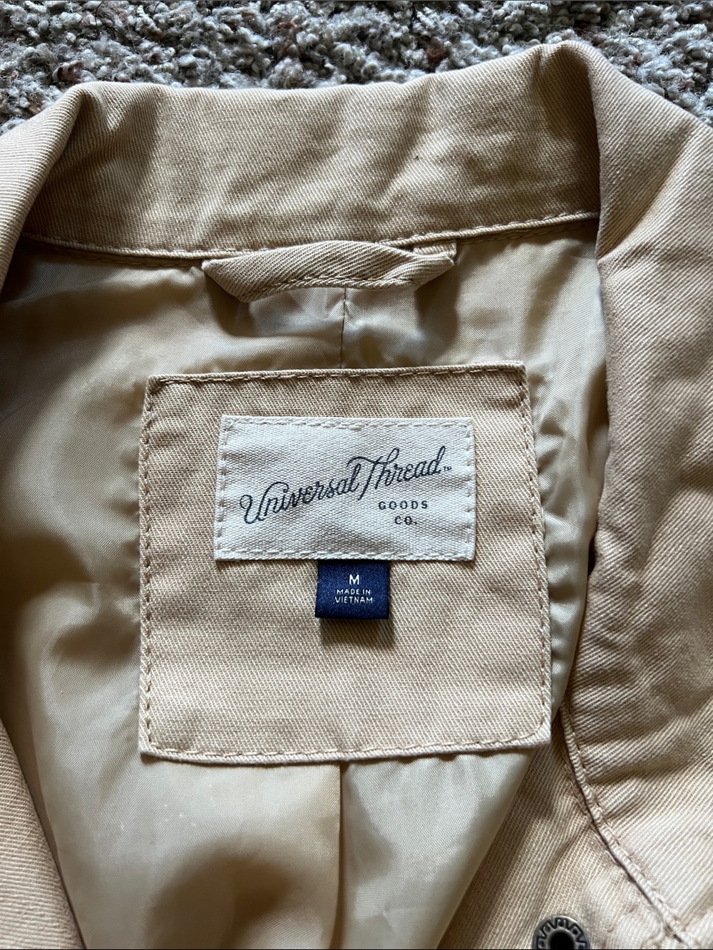 Universal Thread Beige Utility Field Jacket - Picture 2 of 4